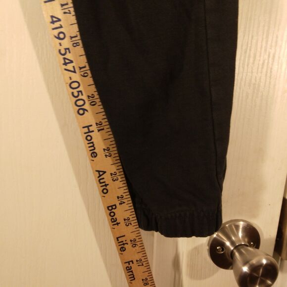 Gymshark Essential jogger sweatpants mens M Medium black work out gym A2A2X - Picture 7 of 10